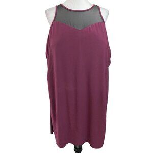 Aqua Green Women's One Piece Swimsuit - Burgundy and Black. NWT